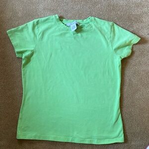 Paraphrase lime green t-shirt